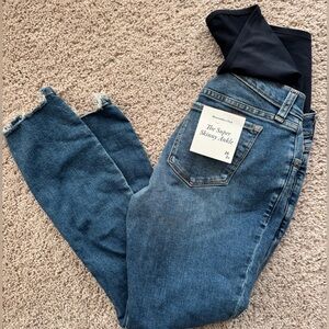 Abercrombie Super Skinny Ankle Maternity Jeans